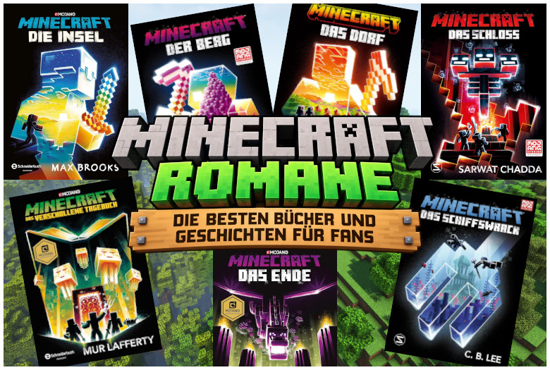 Minecraft Romane: Die besten Bücher und Geschichten für Fans Minecraft Romane