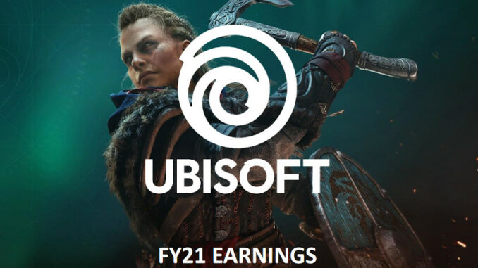 Ubisoft Geschäftszahlen 2021