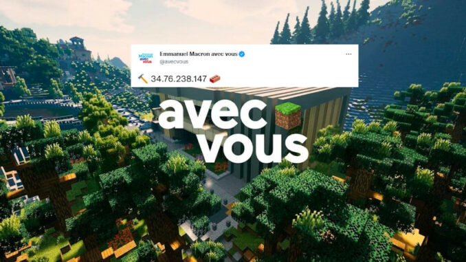 Macron Minecraft