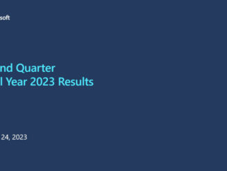 Q2 2023 Zahlen Microsoft