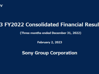 Sony Q3 2022