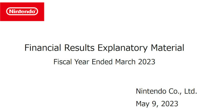 Nintendo FY 2023