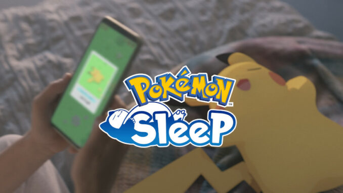 Pokemon Sleep