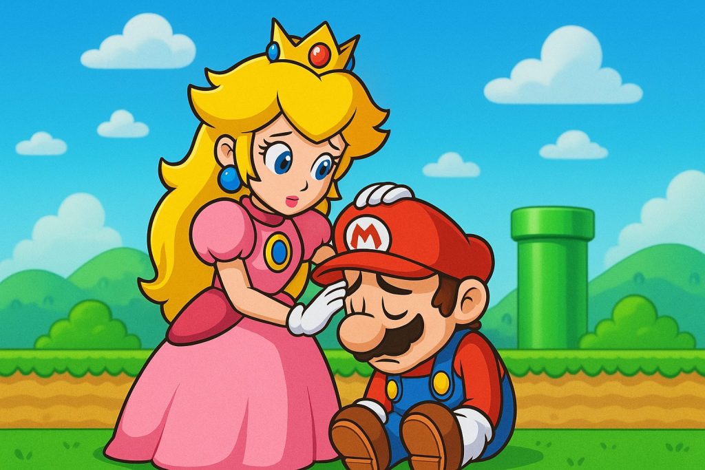 Mario Peach Beziehung