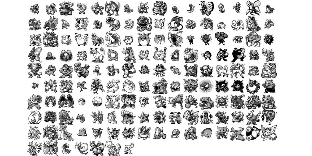 Pokemon Generation 1 Sprites