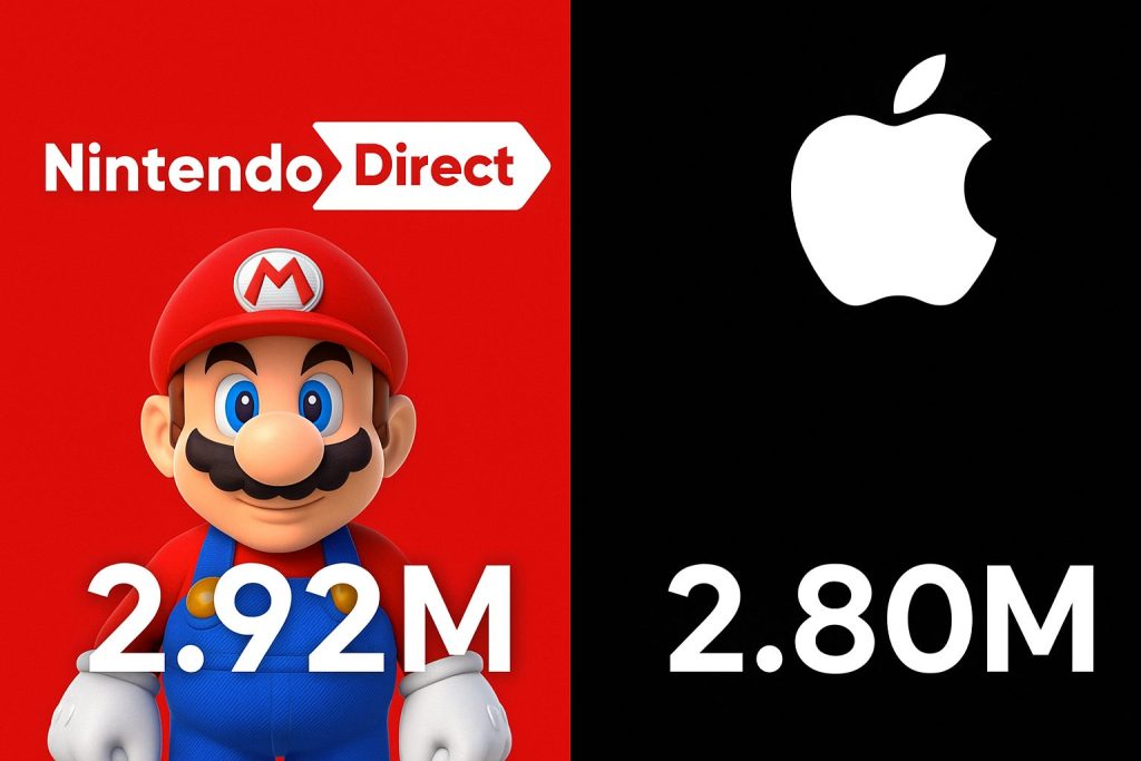 Nintendo Direct Apple Keynote