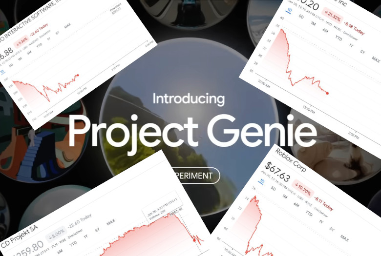 Project Genie: Googles KI-Demo lässt Game-Aktien abstürzen Project Genie Gaming Branche