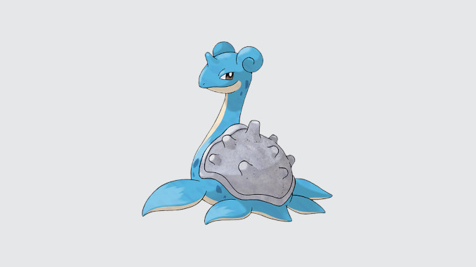 Lapras in Pokemon Feuerrot und