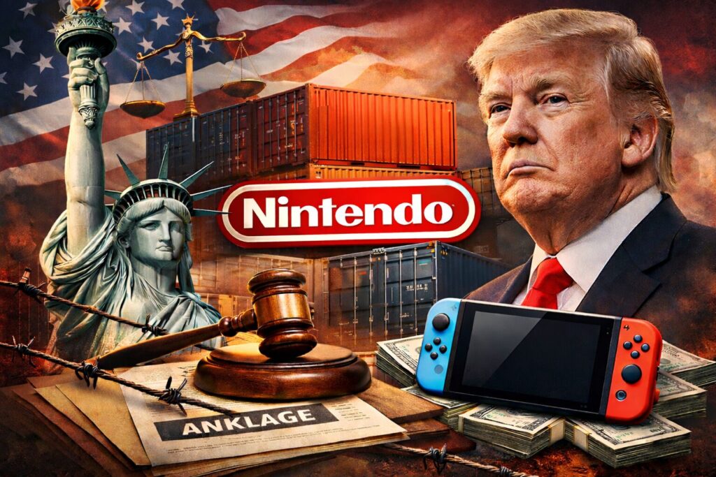 Nintendo klagt USA wegen Zollpolitik an