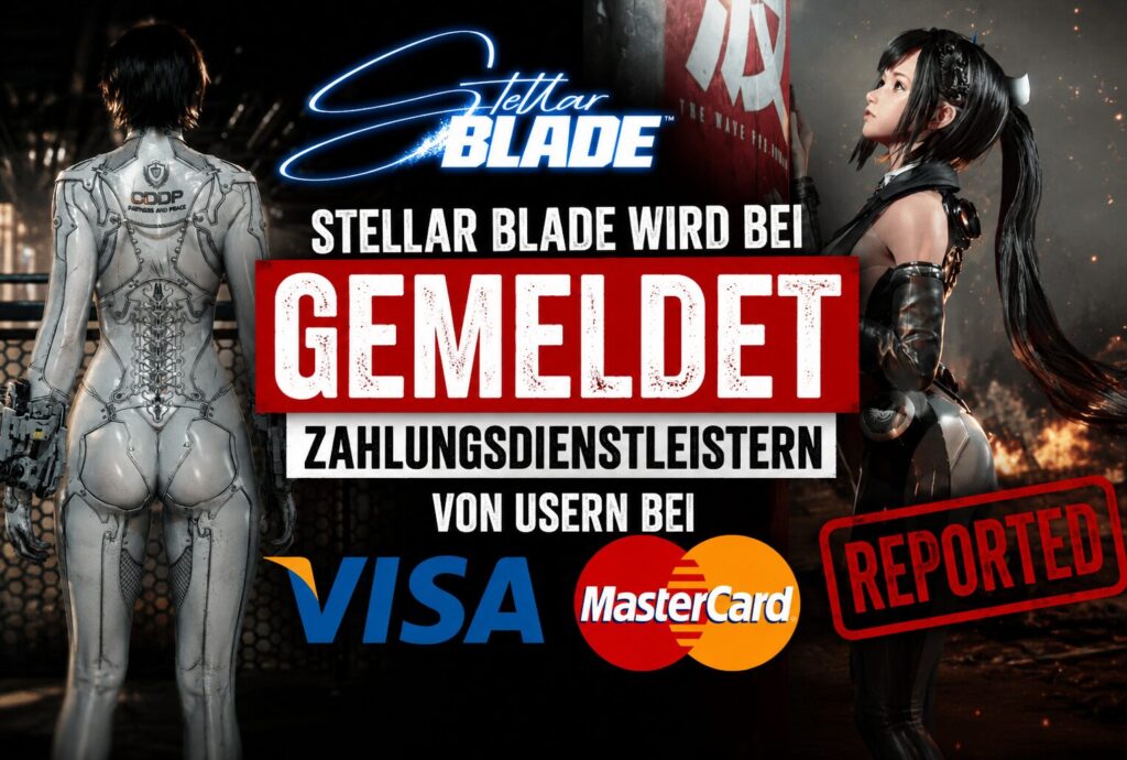 Stellar Blade Reported bei Visa und Mastercard