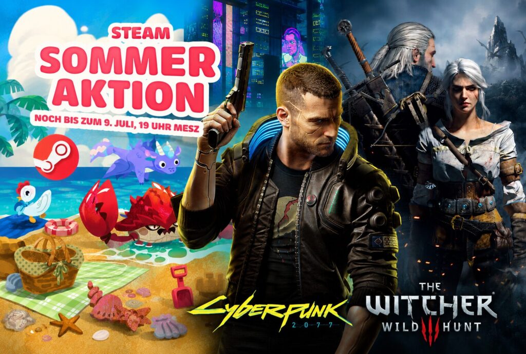 CD Projekt feiert Rekordzahlen: Cyberpunk 2077 knackt 100.000 Steam-Spieler Cyberpunk 2077 und The Witcher erreichen hohe Spielerzahlen durch Steam Summer Sale
