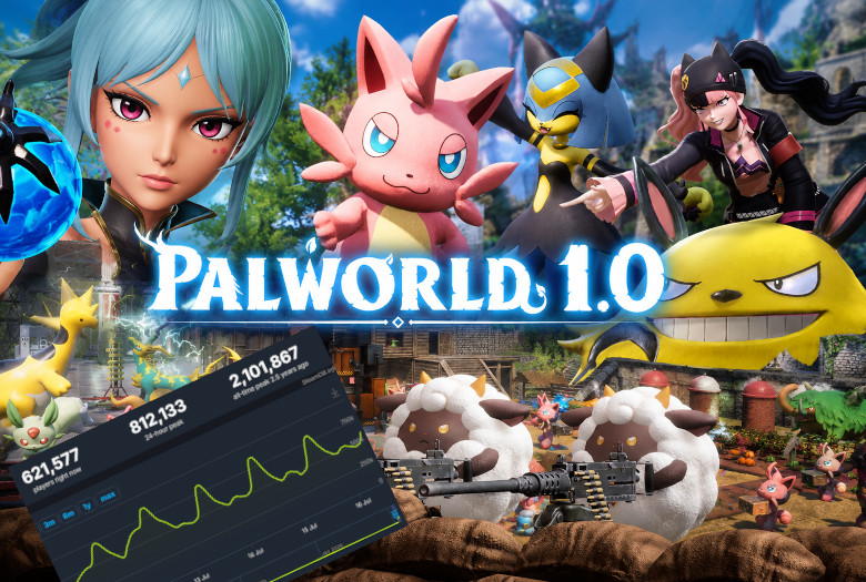 860.000 Spieler: Palworld feiert mit Version 1.0 sein großes Steam-Comeback Palworld Version 1.0