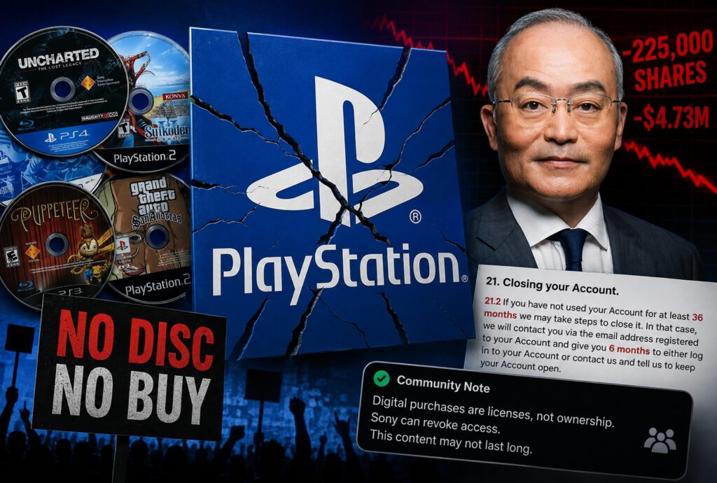 Sony Shitstorm nach Physical Disc aus