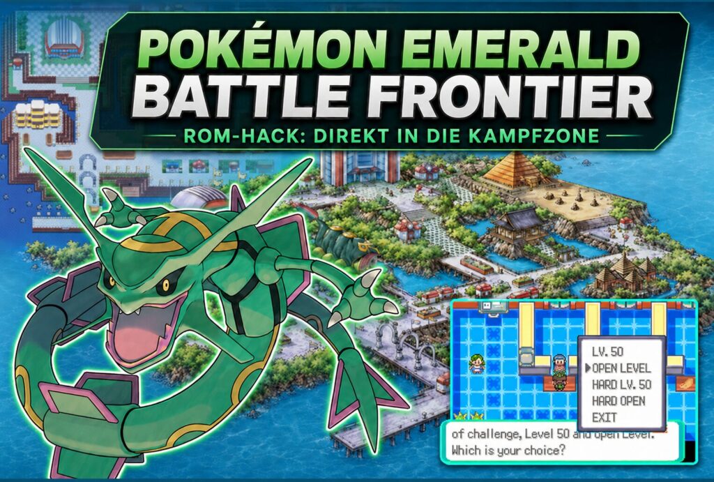 Pokémon Emerald Battle Frontier: Dieser ROM-Hack macht die Kampfzone zum eigenen Spiel Pokemon Emerald Kampfzone Rom Hack